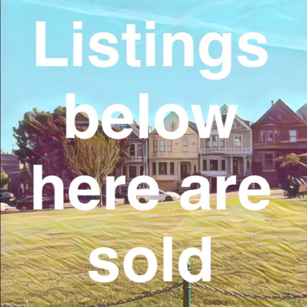 Sold beyond this point...